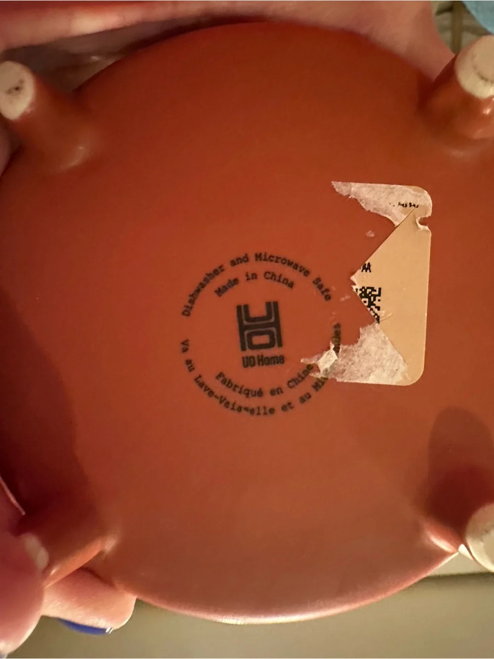 UD Home Terracotta Ceramic llama mug - Orange